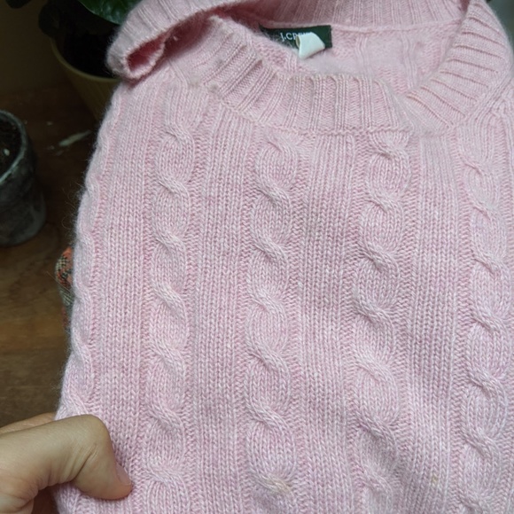 J.Crew cabled crewneck sweater - Picture 4 of 4